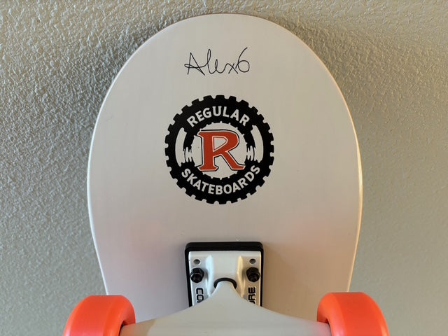 Regular Skateboards - White Regular Fish