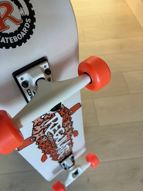 Regular Skateboards - White Regular Fish