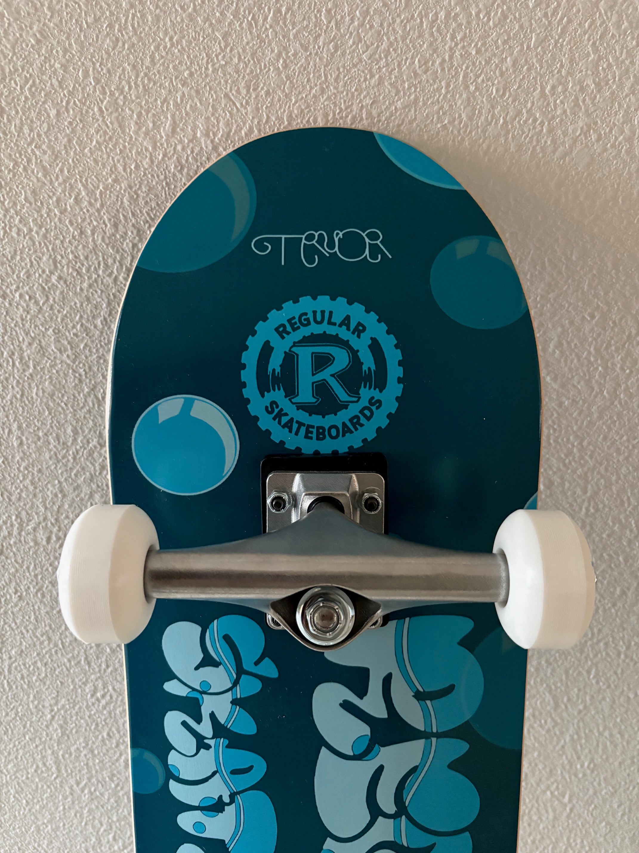 Regular Skateboards - Blue Regular Bubbles