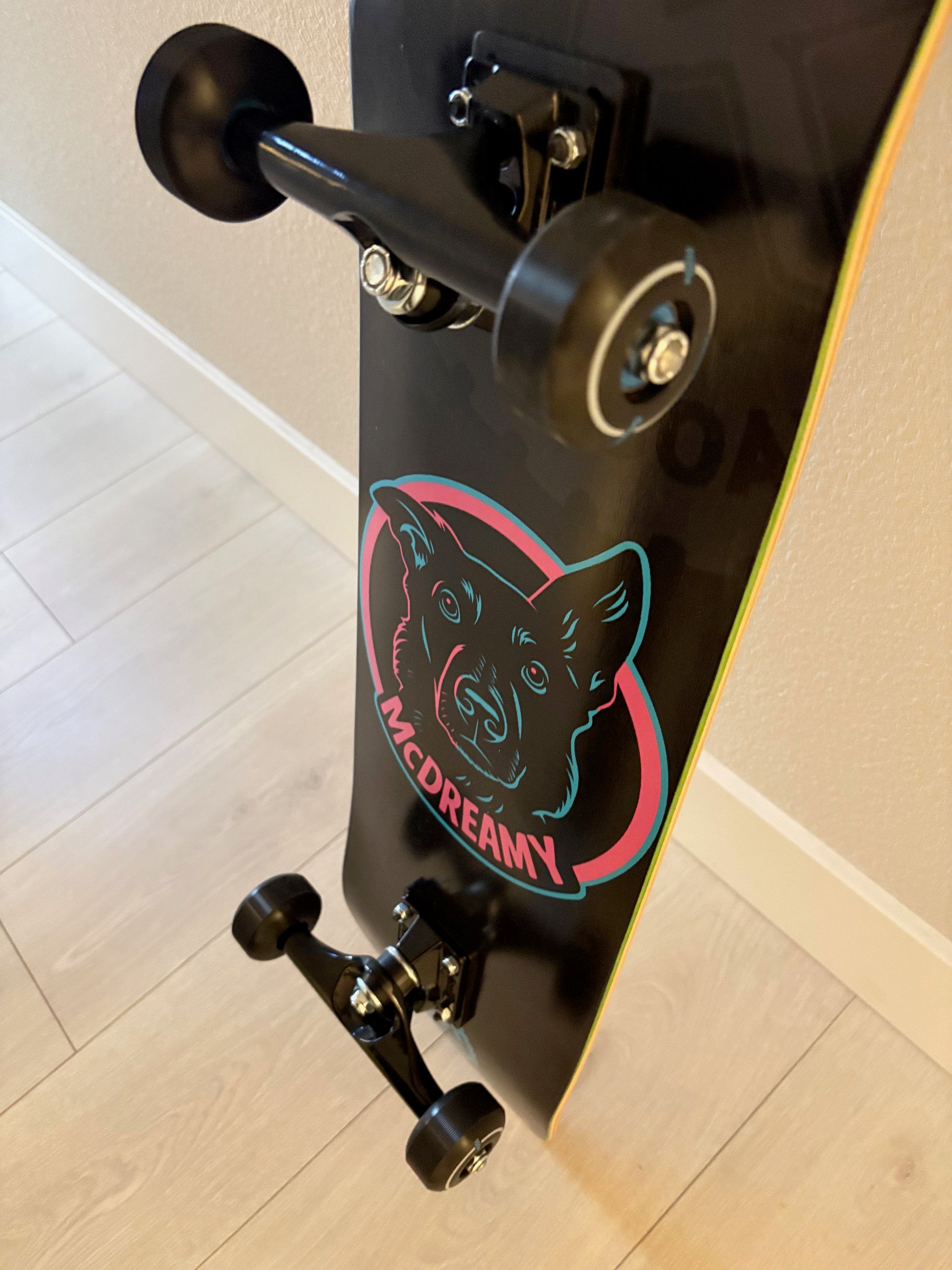 Regular Skateboards - Black McDreamy
