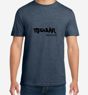 Regular Skateboards - Tshirt Grey 1