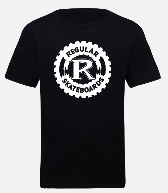 Regular Skateboards - Tshirt Black 3