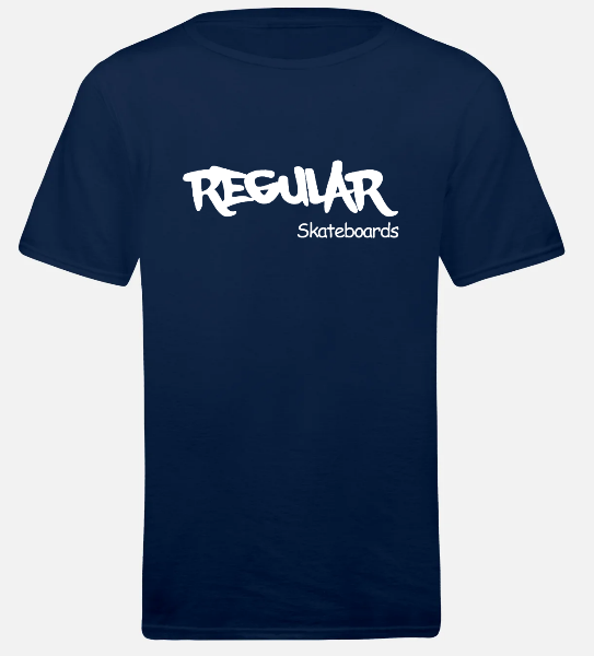 Regular Skateboards - Tshirt navy blue 2