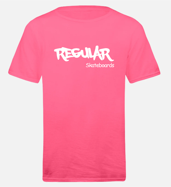 Regular Skateboards - Tshirt pink 1