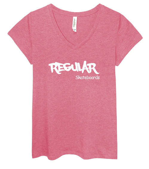 Regular Skateboards - Tshirt pink 3