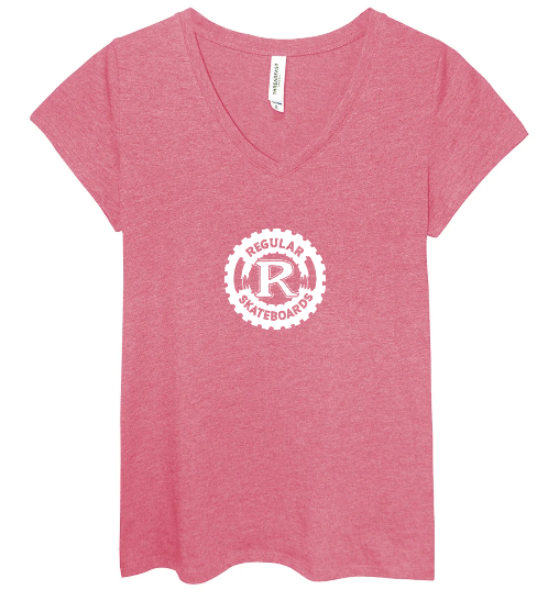 Regular Skateboards - Tshirt pink 4